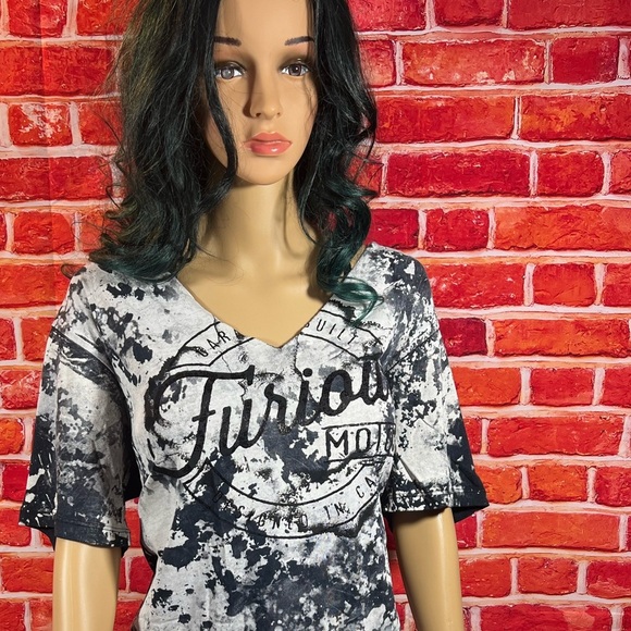 F/F by Affliction Women’s T-Shirt - Picture 6 of 9